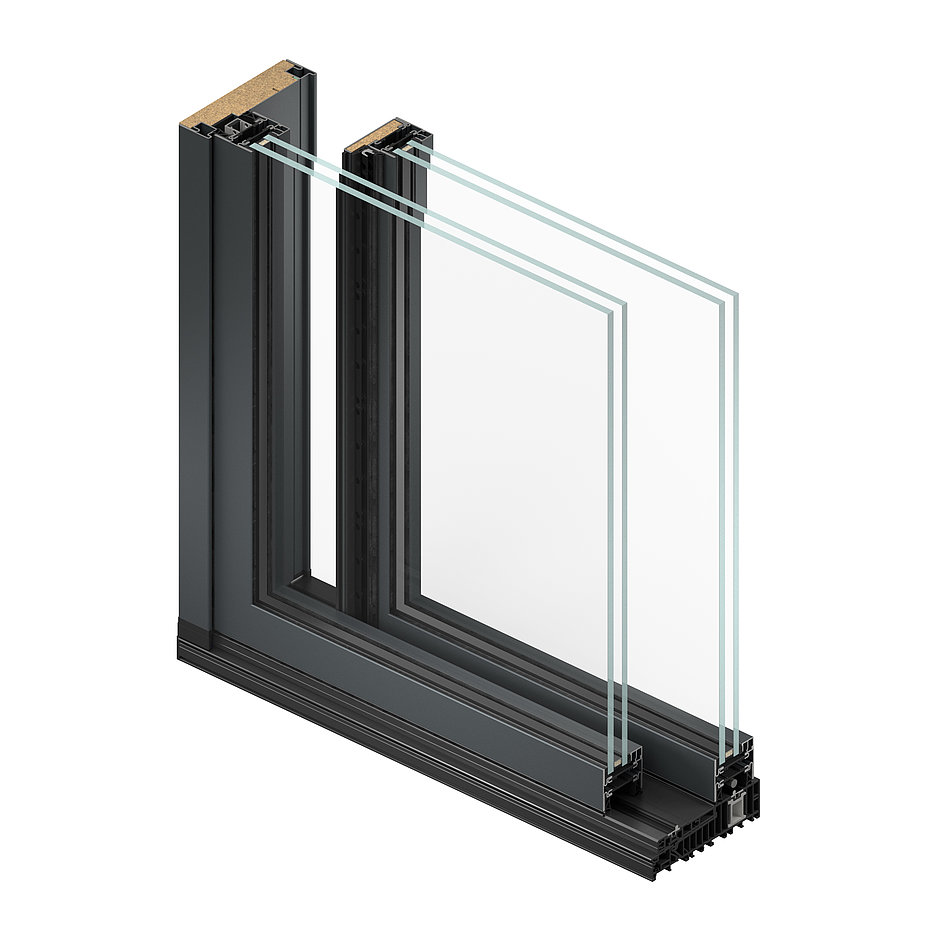 JANSEN JANISOL ARTE 66 Lift-and-slide door
